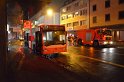 Stadtbus fing Feuer Koeln Muelheim Frankfurterstr Wiener Platz P084